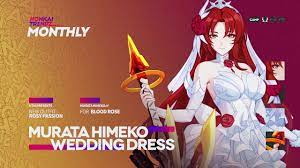 Blood red wedding dresses are available in different designs, materials, lengths. New Outfit Rosy Passion For Blood Rose Honkai Impact 3rd Youtube