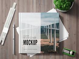 This Is Square Book Free Psd Mockup Which Is Designed By Freepik A Spanish Design Resources Company Which Has B Mockup Graphic Design Mockup Book Cover Mockup