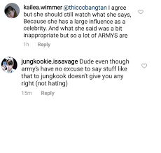 Now fans are coming for her, but others are . Cupcakke V Jungkook Stans K Pop Amino