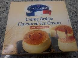 Most találtam egy receptet, ami gyanús volt, és görög ismerős nagymamája teljes mértékben jóváhagyta, úgyhogy bátran állíthatom, hogy ez az eredeti! Creme Brulee Flavoured Ice Cream Di Duc De Coeur Lidl Il Blog Di Petardo