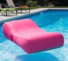 capri lounger pool float pottery barn