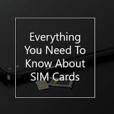 the different types of sim cards explained simoptions