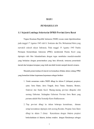 Check spelling or type a new query. Bab I Pendahuluan 1 1 Sejarah Lembaga Sekretariat Dprd Provinsi Jawa Barat