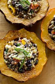 Stuffed Acorn Squash The Cozy Apron Recipe Recipes Food Cooking Recipes