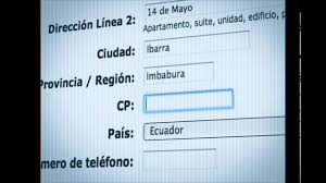 Permite descargar un archivo con. Codigo Postal Youtube