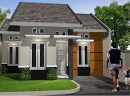 Rumah minimalis dengan jendela lebar. Gambar Terkait Dengan Topi Jendela Minimalis