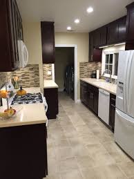Espresso Kitchen Cabinets With White Appliances Espresso Kitchen Cabinets Kitchen Design Brown Kitchen Cabinets