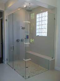 Bathroom Rectangular Tempered Glass Window Feat Contemporary Frameless Shower Door Design Ideas Pl Shower Doors Glass Shower Enclosures Frameless Shower Doors