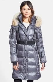S13 Nyc Sam Infinity Belted Long Goose Down Coat With