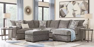 Copley Court Pewter 3 Pc Sectional Living Room Living Room Sets Furniture Living Room Sectional Furniture