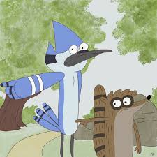 Mordecai And Rigby Regular Show Art Print Etsy Regular Show Rigby Regular Show Art Prints