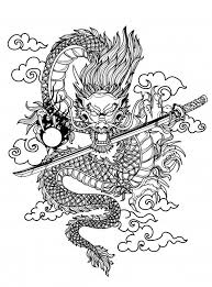 Black And White Dragon Tattoo Drawing Tatuaje Arte Dargon Dibujo A Mano Y Boce Premium Vector Freepik Vector Abstracto Per In 2020 Asian Dragon Tattoo Dragon Tattoo Drawing Japanese Dragon Tattoos