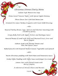 All tried and tested by our professional chefs. Fillable Online Christmas Dinner Party Menu Fax Email Print Pdffiller