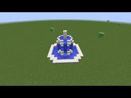 Minecraft How To Make A Fountain Youtube In 2021 Minecraft Fountain Fountain Minecraft Minecraft Water Fountain