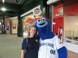 Mascot Hunter Goodbye Until Spring Independent Baseball Maryland Blue Crab Blue Crab Mascot