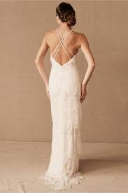 Catherine Deane Niki Gown In Ivory Size 0 At Bhldn In 2021 Sheath Wedding Dress Cheap Wedding Dress Dresses