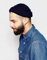 Asos Mini Fisherman Beanie In Navy At Asos Com Fisherman Beanie Mens Hat Hipster Fisherman Beanie Outfit Men