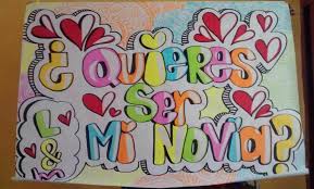 Quieres Ser Mi Novia Propuestas Quieres Ser Mi Novia Ideas De Cartel Para Mi Novio Decoraciones Para Mi Novio