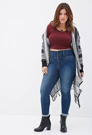 14 High Waisted Jeans For Every Body Type So You Can Look Like A Cute Pinup Girl All Winter Lon Curvy Girl Outfits Plus Size Outfits High Waisted Jeans Outfit