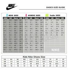 Nike Shoe Size Conversion
