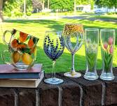 Greenwood Paint Party – Wine Coffee and Beer Glass Painting