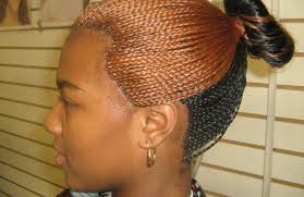 Hair up, hair down, even a braid for your micro braids, how cool is that? Mhbsalon