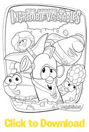 Activities The League Of Incredible Vegetables Free Download Coloring Pages At Http Veggietale Vegetable Coloring Pages Veggietales Coloring Pages For Boys
