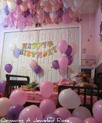 Balloons To Say I Love You In 2021 Birthday Traditions Birthday Room Decorations Birthday Surprise