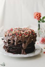 Hazelnut Whisky Chocolate Layer Cake Honey Figs Cake Recipes Cake Desserts