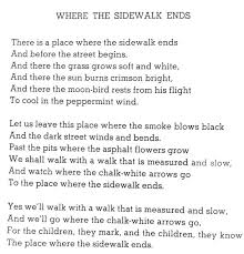 Mix Tape Poetry 102 Where The Sidewalk Ends Silverstein Poems Shel Silverstein Poems Shel Silverstein Quotes