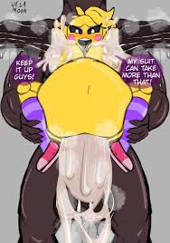 five nights at freddys, toy chica (eroticphobia), toy chica (fnaf),  ursamoon, 1girls - R34 Vault