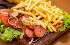 Batata com Calabresa