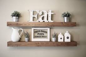 Floating Shelves Wood Floating Shelves Rustic Floating Shelf Eat Letters Shelves Farmhouse Decor Industr Rustic Floating Shelves Decor Home Decor Kitchen