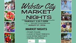 Webster City Market Nights-End of Summer Party