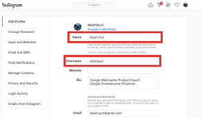 You will see the system properties window. How To Change Instagram Name And Username Crazy Tech Tricks