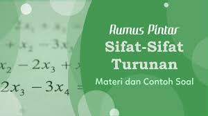 Cara mencari turunan fungsi berbentuk pecahan mudah dan detail dalam video ini menjelaskan cara mencari turunan fungsi. Turunan Pengertian Macam Rumus Contoh Soal