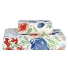 Browse a variety of housewares, furniture and decor. Better Homes Gardens Tranquil Floral Bath Towel 1 Each Walmart Com Walmart Com