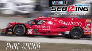 Classement général provisoire des 12 heures de sebring, 1re manche de l'intercontinental le mans cup (ilmc), samedi à 16h30 locales (20h30 gmt), soit après six heures de course : 2018 12 Hours Of Sebring Pure Sound Youtube