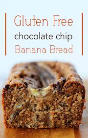 This Gluten Free Chocolate Chip Banana Bread Was Created In Partnership With Hp I Gluten Free Chocolate Gluten Free Chocolate Chip Chocolate Chip Banana Bread