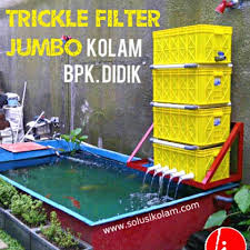 Trickle Filter Tipe Jumbo Solusi Kolam