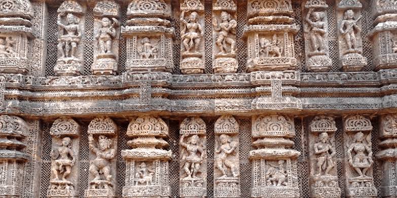 Image result for architecture of konark sun temple image"