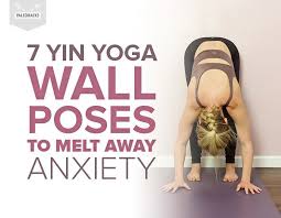 7 easy yin yoga wall poses to melt away