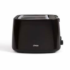 Grille Pain 4 Fentes Livoo Dod167n 1500 W Noir Achat Prix Fnac
