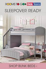 Whether your kiddos want to bring a friend or you're trying to corral a gaggle of cousins, bunk beds give each child his or her own space. Rooms To Go Full Over Full Bunk Bed Cheaper Than Retail Price Buy Clothing Accessories And Lifestyle Products For Women Men