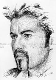 George Michael sketch n14, 21×30 cm, pencil