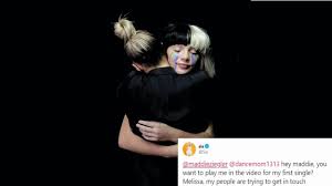 🙌 music, the movie written & directed by sia + starring kate. Sia Maddie Ziegler Being Mom And Daughter For 6 Minutes Straight Youtube