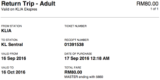 Enjoy this time and money saver by booking your train. Kuala Lumpur Airport Express Receive Discounts When Purchasing Online Tickets With Mastercard Loyaltylobby