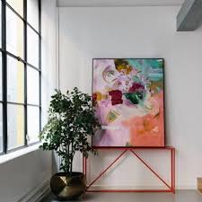 Strut Console Table In Watermelon By Blu Dot Blu Dot House Interior Inspiration