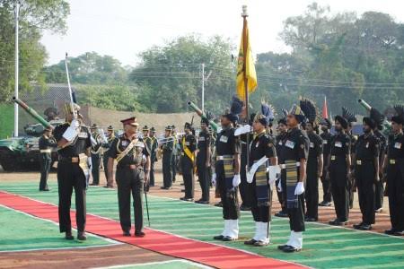 Army chief visits Skinner's Horse