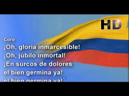 Su nombre científico es ceroxylon quindiuense. Himno Nacional De Colombia Con Letra Youtube